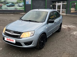 2017 Lada (ВАЗ) Granta I, голубой, 450000 рублей, вид 1