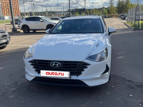 2020 Hyundai Sonata VIII (DN8), белый, 2050000 рублей - вид 1