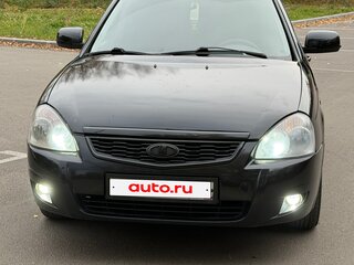 2011 Lada (ВАЗ) Priora I, чёрный, 320000 рублей, вид 1
