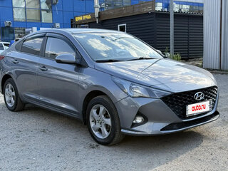 2020 Hyundai Solaris II Рестайлинг, серый, 1300000 рублей, вид 2