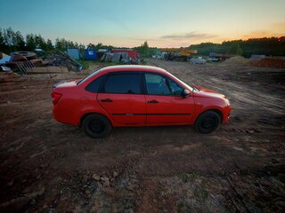 2016 Lada (ВАЗ) Granta I, оранжевый, 340000 рублей, вид 2
