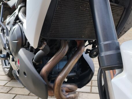 2014 Kawasaki Versys 650, белый, 505000 рублей, вид 4
