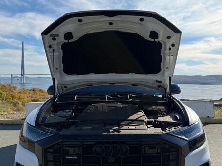 2020 Audi Q8 45 TDI I (4M), белый, 7500000 рублей, вид 5