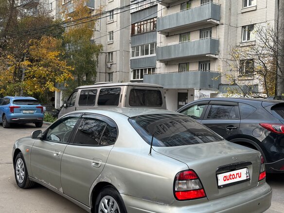1999 Daewoo Leganza, золотистый, 200000 рублей - вид 3
