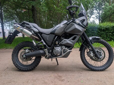 2008 Yamaha XT660Z Tenere, чёрный, 650000 рублей, вид 1