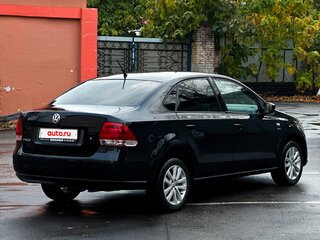 2013 Volkswagen Polo V, чёрный, 750000 рублей, вид 4
