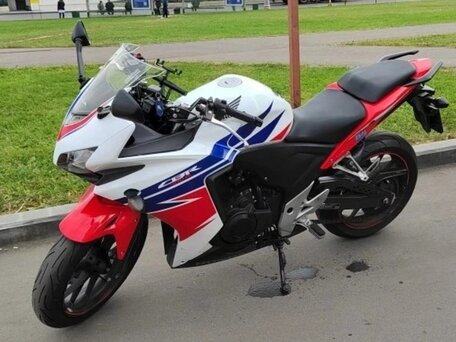 2013 Honda CBR 400R, белый, 480000 рублей, вид 3