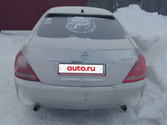 2004 Nissan Teana I (J31), серый, 500000 рублей - вид 10