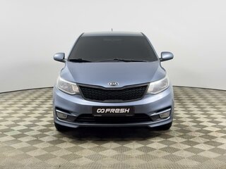 2015 Kia Rio III Рестайлинг, голубой, 798900 рублей, вид 3