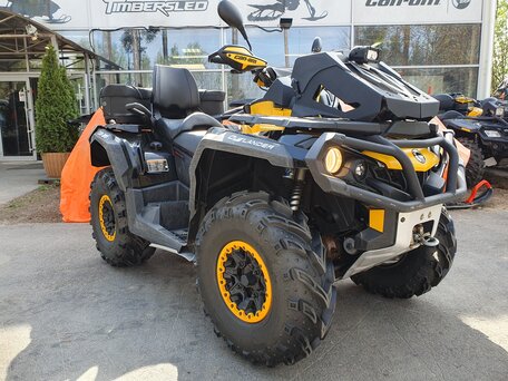 2013 BRP Can-Am Outlander Max XT-P 1000R, чёрный, 1100000 рублей, вид 2