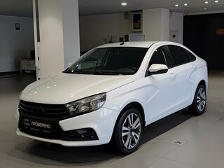2015 Lada (ВАЗ) Vesta I, белый, 765000 рублей, вид 1