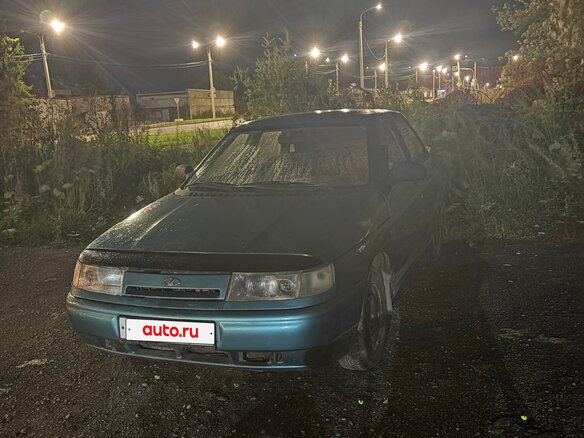 1999 Lada (ВАЗ) 2110, зелёный, 45000 рублей