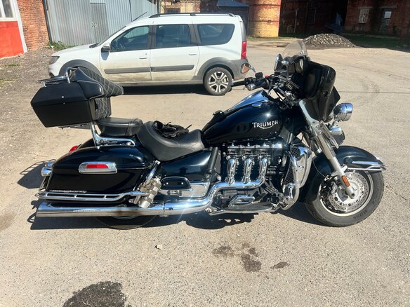 2008 Triumph Rocket 3, чёрный, 950000 рублей