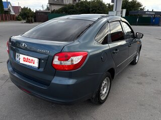 2014 Lada (ВАЗ) Granta I, серый, 337000 рублей, вид 3