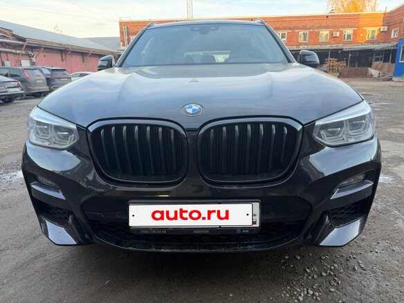 2021 BMW X3 30i xDrive III (G01), чёрный, 5400000 рублей