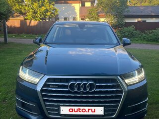 2019 Audi Q7 II (4M), синий, 5700000 рублей, вид 2