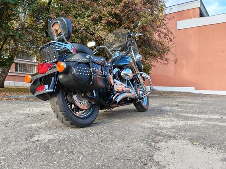 2010 Harley-Davidson Heritage Classic, чёрный, 910000 рублей, вид 2