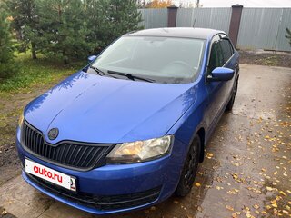 2017 Skoda Rapid I, синий, 750000 рублей, вид 5