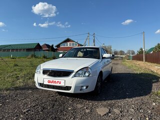 2014 Lada (ВАЗ) Priora I Рестайлинг, белый, 525000 рублей, вид 4