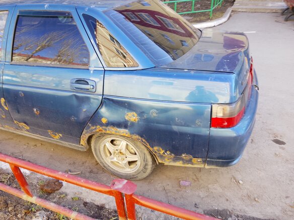 2004 Lada (ВАЗ) 2110, синий - вид 5