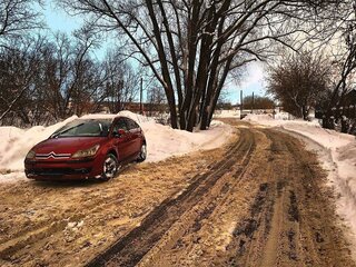 2007 Citroen C4 I, красный, 256000 рублей, вид 4