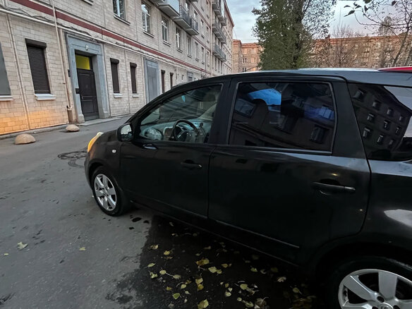 2007 Nissan Note I, чёрный, 430000 рублей - вид 5