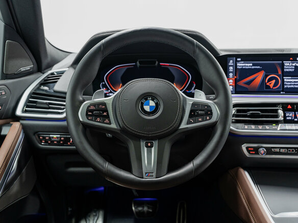 2020 BMW X6 30d III (G06), синий, 7990000 рублей - вид 15