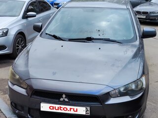 2007 Mitsubishi Lancer X, серый, 360000 рублей, вид 2
