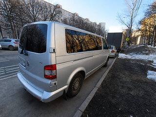 2010 Volkswagen Caravelle T5 Рестайлинг, серебристый, 1300000 рублей, вид 4