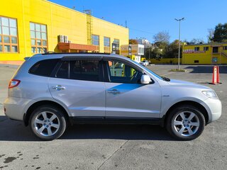 2008 Hyundai Santa Fe II, серебристый, 1200000 рублей, вид 3