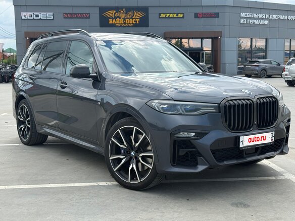 2021 BMW X7 40d I (G07), серый, 7500000 рублей - вид 1