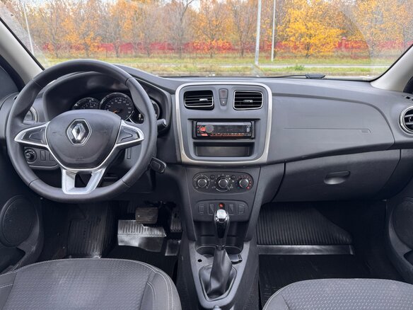 2021 Renault Logan II Рестайлинг, белый, 490000 рублей - вид 9