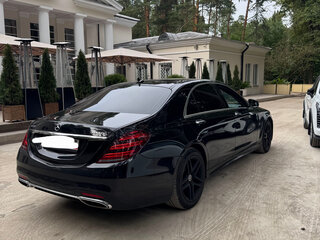 2020 Mercedes-Benz S-Класс 450 Long VI (W222, C217) Рестайлинг, чёрный, 4350000 рублей, вид 3