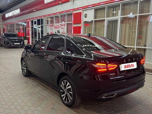 2024 Lada (ВАЗ) Vesta I Рестайлинг (NG), чёрный, 1500000 рублей - вид 5