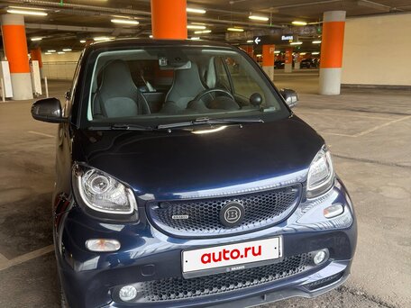 2017 Smart Fortwo Brabus III, синий, 2200000 рублей, вид 2
