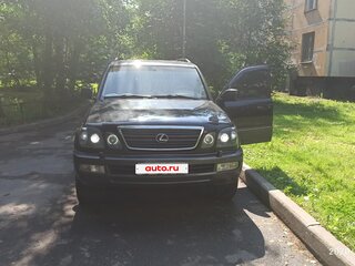 2003 Lexus LX 470 II Рестайлинг, чёрный, 1600000 рублей, вид 2