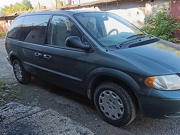 2003 Chrysler Voyager IV, серый, 300000 рублей - вид 12