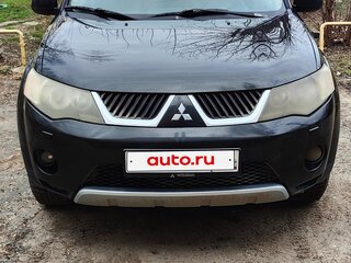 2007 Mitsubishi Outlander II, чёрный, 800000 рублей, вид 1