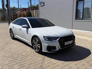 2022 Audi A6 45 TFSI V (C8) Рестайлинг, белый, 5100000 рублей, вид 1
