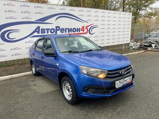 2020 Lada (ВАЗ) Granta I Рестайлинг, синий, 395000 рублей, вид 3