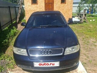 1999 Audi A4 I (B5) Рестайлинг, синий, 330000 рублей, вид 1