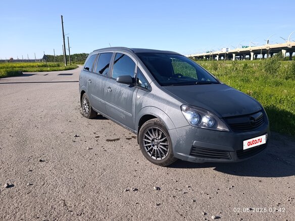 2007 Opel Zafira B, серый, 525000 рублей - вид 2