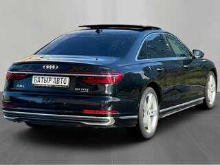 2023 Audi A8 Long 50 TFSI IV (D5) Рестайлинг, чёрный, 10500000 рублей, вид 4