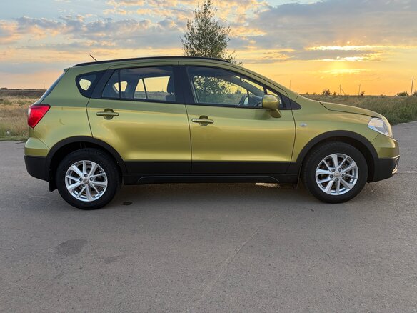 2014 Suzuki SX4 II (S-Cross), зелёный - вид 7