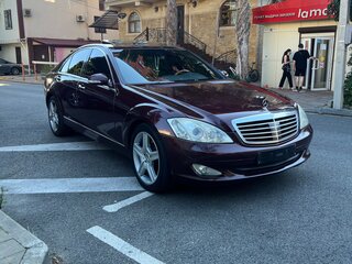 2005 Mercedes-Benz S-Класс 350 V (W221), чёрный, 685000 рублей, вид 1