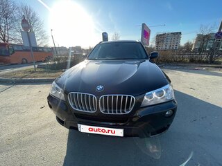 2013 BMW X3 28i xDrive II (F25), чёрный, 2180000 рублей, вид 1