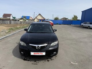 2008 Mazda 3 I (BK) Рестайлинг, чёрный, 650000 рублей, вид 1