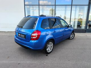 2019 Lada (ВАЗ) Granta I Рестайлинг, синий, 675000 рублей, вид 4