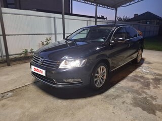 2012 Volkswagen Passat B7, чёрный, 1250000 рублей, вид 1