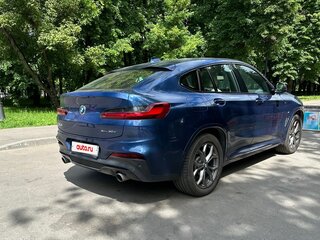 2019 BMW X4 30d II (G02), синий, 5130000 рублей, вид 4